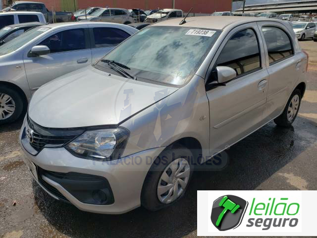 LOTE 004 TOYOTA/ETIOS X AT 1.3 16V DUAL VVT-I