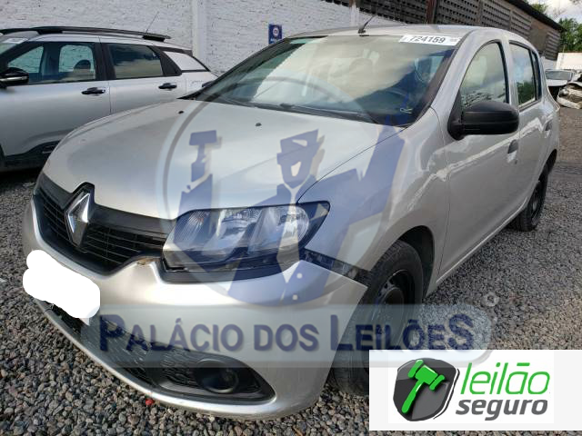 LOTE 002 RENAULT/SANDERO AUTENTIQUE 1.0 16V HI-POWER